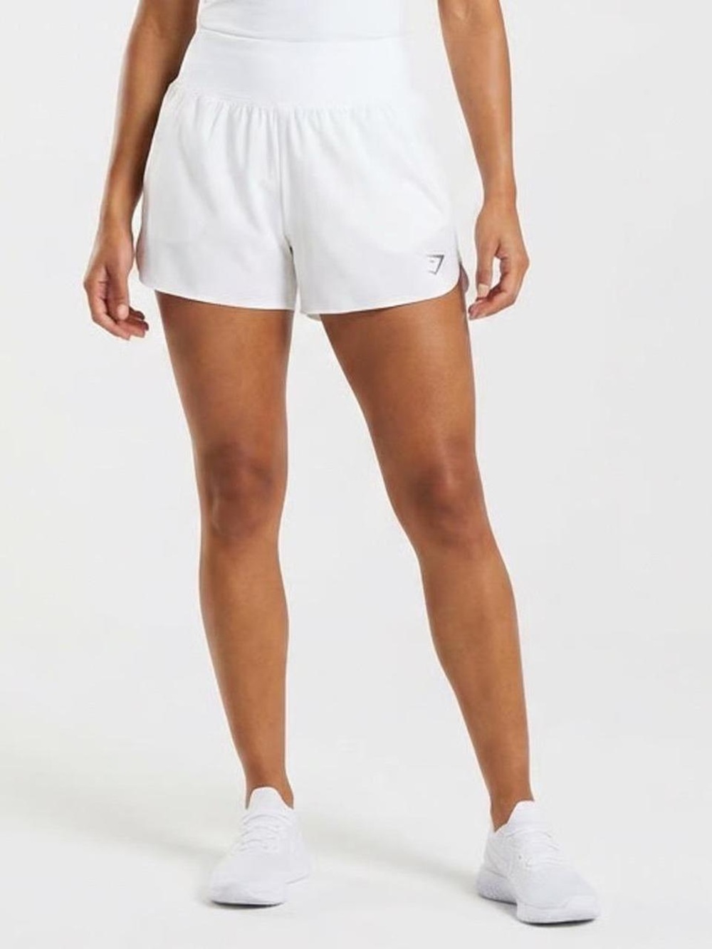 Gymshark White Running Short